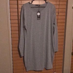 Basic Boohoo Plus Dress